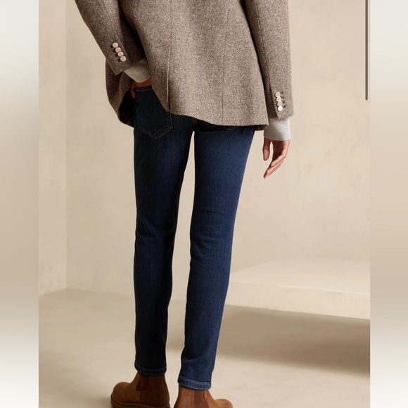 Banana Republic Mid- Rise skinny Suzy jean Medium Wash size 30 - Picture 2 of 14